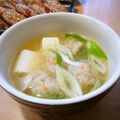runa10's cooksnap of when they made ♡ふわふわすり身入り♪旦那様の一人鍋♡.
