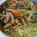 Vunus206's cooksnap of when they made 野菜ときのこたっぷりあんかけ焼そば.