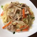 riiisa＊'s cooksnap of when they made シンプル！ネギ塩焼きそば.