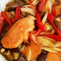 おりんmama's cooksnap of when they made 塩鮭とナスの甘酢あんかけ.