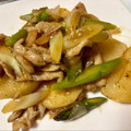 おいしんほ♡'s cooksnap of when they made 旨いっ♡豚こまと長いものにんにく醤油炒め.