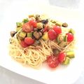 クックN4TEZX☆'s cooksnap of when they made 夏にピッタリ☆冷製パスタ☆.