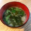 ボブナナ's cooksnap of when they made もやしと三つ葉の味噌汁.
