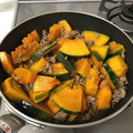 いまのん's cooksnap of when they made かぼちゃとひき肉の甘辛煮.