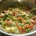 ワッキーナ's cooksnap of when they made 超簡単！トマトときゅうりのキューブサラダ.