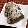 のば☀のば's cooksnap of when they made しらすと野沢菜のおにぎり.