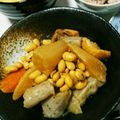 雲雀ころね's cooksnap of when they made 鶏もも肉と大根の煮物.
