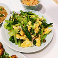 Ruri03's cooksnap of when they made あと1品に☆簡単♪小松菜と卵の炒め物☆.