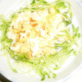 白いぐれーぷ's cooksnap of when they made 豆苗とたまごの炒め物.