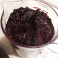 えるぷょるぴBABY's cooksnap of when they made 梅干し用の赤梅酢・おにぎり用の赤紫蘇漬け.