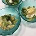tetsunana's cooksnap of when they made ブロッコリー卵サラダ♡亜麻仁オイルで♪.