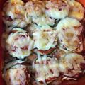 いさめぐ's cooksnap of when they made ズッキーニピザ♪.