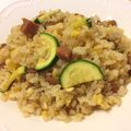 ゆいまーるん's cooksnap of when they made スパムとズッキーニの醤油バター炒飯.