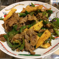 ぽてと0510's cooksnap of when they made 豚としし唐の味噌バター炒め.
