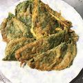 みこちんなの's cooksnap of when they made 韓国　ジョン～えごまの葉～.