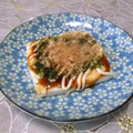 ＠迷子＠'s cooksnap of when they made ふんわり♪はんぺんでお好み焼き風.
