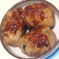 女帝蜂蜜✨料理研究所's cooksnap of when they made お花見弁当に！俺の女殺し肉巻きおにぎり！.