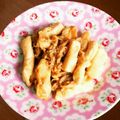よしみるく's cooksnap of when they made 鳥むね肉の簡単ガリバタしょうゆ炒め.