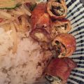 ★ぺっこ★'s cooksnap of when they made 新食感！梅しそチーズのもっちり豚肉ロール.