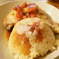 クックVNSB48☆'s cooksnap of when they made 【簡単】炊飯器でシンガポールチキンライス.