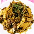 cana226's cooksnap of when they made 焼き豚ときのこの和パスタ.