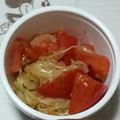 あくあ☆ぶるー's cooksnap of when they made トマトと新玉ねぎのマリネ.