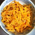 ユスラウメ's cooksnap of when they made 人参の大量消費に♬人参のきんぴら.
