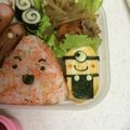 ブルージェル's cooksnap of when they made ミニオンのお弁当！(記録用).