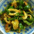 こむぎぱくぱく's cooksnap of when they made 節約レシピ竹輪とピーマンのカレーそてー.