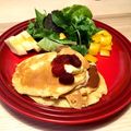 Vegetarin's cooksnap of when they made ふわふわパンケーキ.