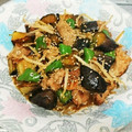 もぐ・ω・くま's cooksnap of when they made 簡単★茄子ともやしの甘辛味噌炒め.