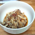 i0228's cooksnap of when they made きのこの梅炒め♪.