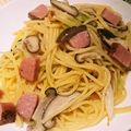 チョコパウダー's cooksnap of when they made 簡単!!ネギのペペロンチーノ.