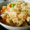 アジノリ's cooksnap of when they made 鶏肉の炊き込みご飯.