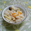 nyangomama's cooksnap of when they made はちくと油揚げの炊き込み☆白だしで簡単♡.