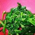 RIA730's cooksnap of when they made 超簡単！胡麻合えじゃなく ニラのナムル.