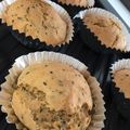 ◎わわ◎'s cooksnap of when they made 黒ごまきなこマフィン.