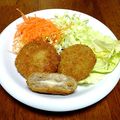 ド・シロウト's cooksnap of when they made チーズがとろ～り旦那のメンチカツ.