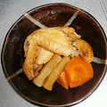 byたまき's cooksnap of when they made 圧力鍋で！だしが香る手羽先と根菜の煮もの.