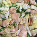 H♡S's cooksnap of when they made 鶏ムネ肉と春キャベツのバター味噌炒め♪.