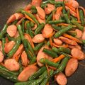 ゆちゅママ's cooksnap of when they made ウインナーといんげんのニンニク醤油炒め.