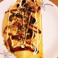 ちびかぁさん's cooksnap of when they made キャベツ焼き〜お好み焼き風〜.