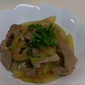 ☆さちぞう☆'s cooksnap of when they made スイカの皮と豚肉の簡単ウマ炒め.