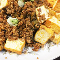 クック7UFGVY☆'s cooksnap of when they made ナスと厚揚げのひき肉炒め.