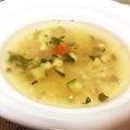 xoerikoxo's cooksnap of when they made コストコキヌアサラダでスープ.