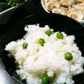ゆうまさひとみお's cooksnap of when they made 春の味☆つやぴかグリンピース☆豆ご飯.
