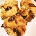 chamamaz's cooksnap of when they made ツイストブレッド♬～折込チョコシート.