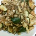 クックEKELXT☆'s cooksnap of when they made 簡単シンプル＊ズッキーニときのこ炒め.