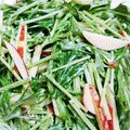 カメリア22's cooksnap of when they made 水菜 大量消費 りんごサラダ.