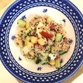 akichou's cooksnap of when they made やみつき！ひよこ豆とツナのキヌアサラダ.